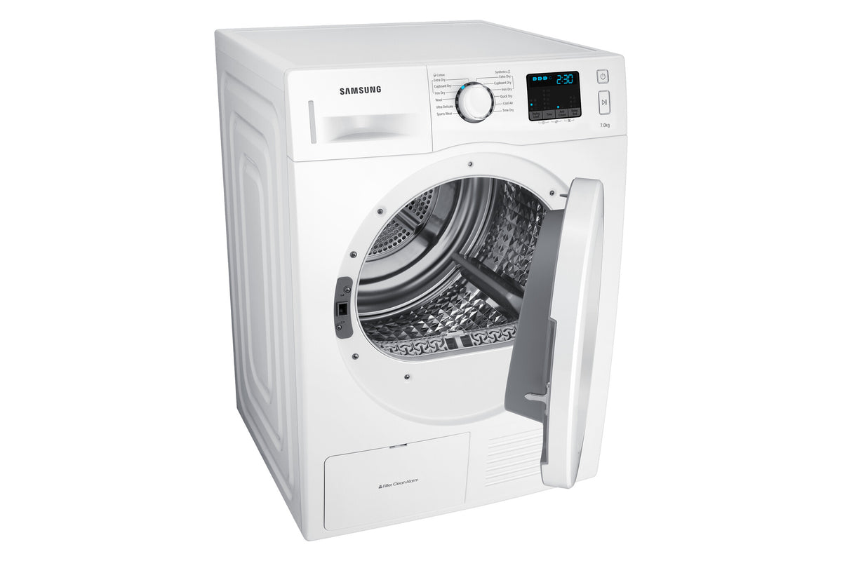 Samsung DV70F5E0HGW wasdroger Vrijstaand Voorlader 7 kg Wit