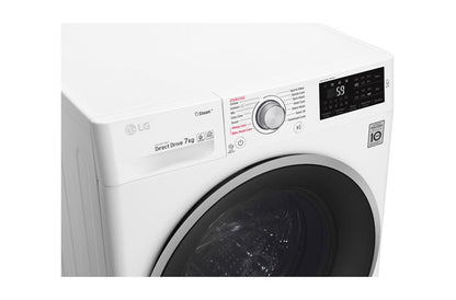 LG FH4J6QS7 wasmachine Voorlader 7 kg 1400 RPM Wit