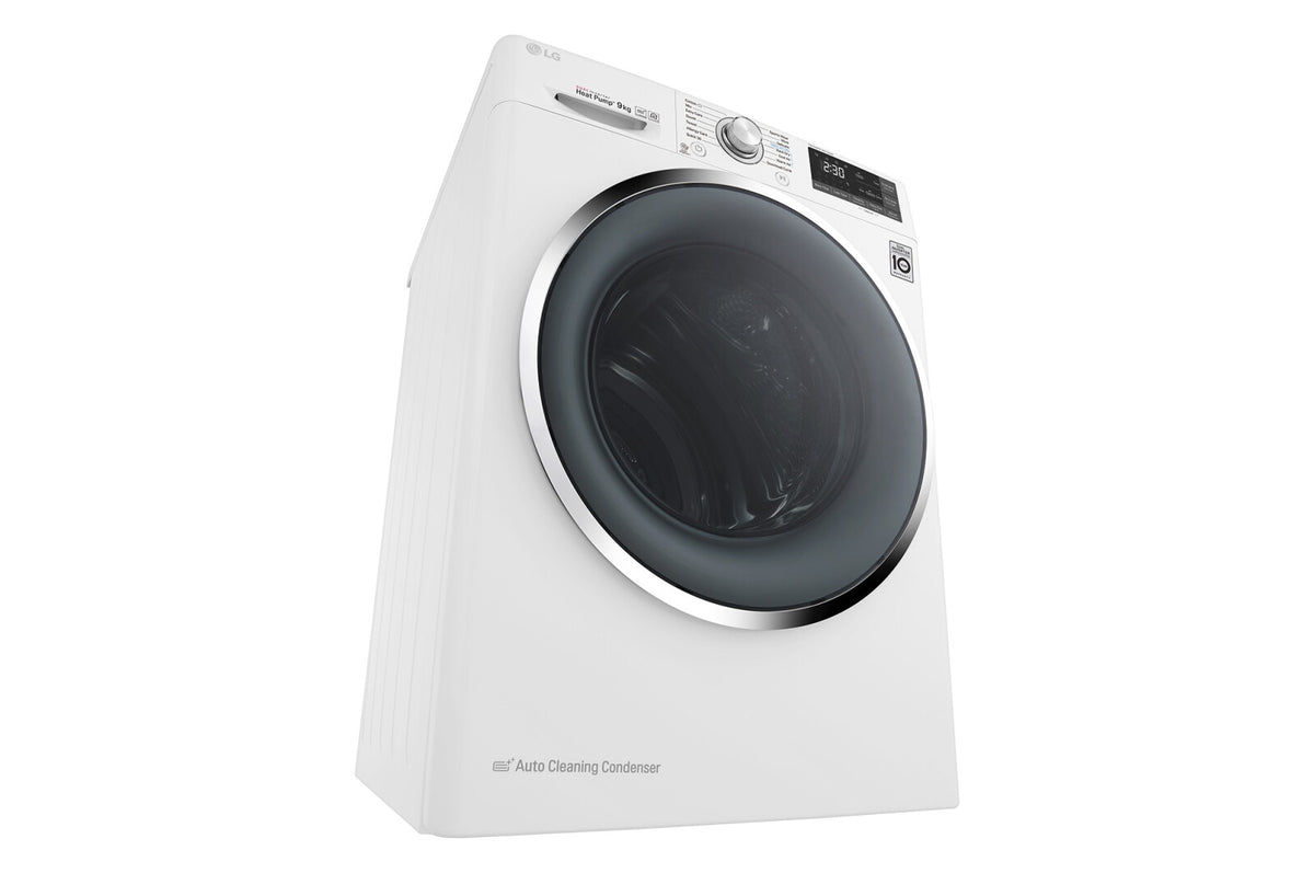 LG RC90U2AV2W wasdroger Vrijstaand Voorlader 9 kg Wit