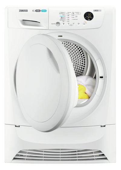 Zanussi ZDC8203P wasdroger Vrijstaand Voorlader 8 kg Wit