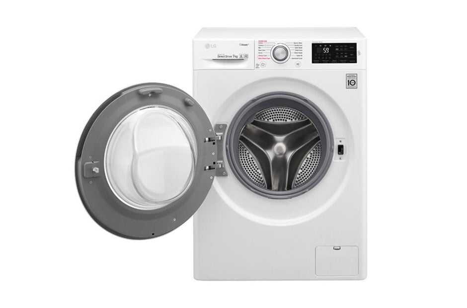 LG FH4J6QS7 wasmachine Voorlader 7 kg 1400 RPM Wit