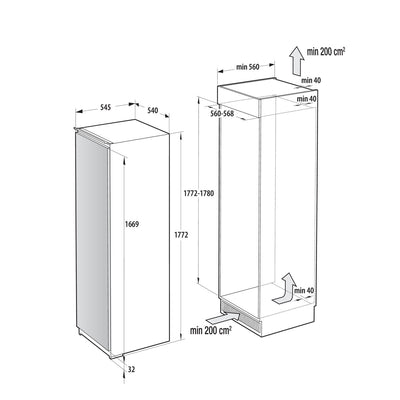 Hisense RL3B303SAWC koelkast Ingebouwd 280 l Wit