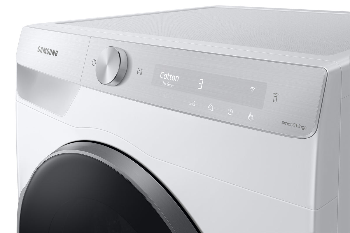 Samsung DV90T8240SH wasdroger Vrijstaand Voorlader 9 kg Wit
