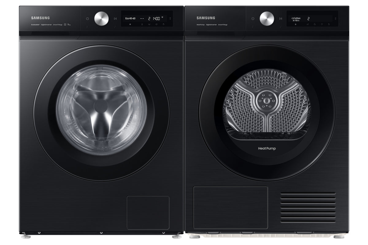 Samsung DV90BB5245AB wasdroger Vrijstaand Voorlader 9 kg Zwart