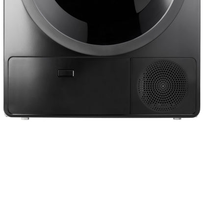 Inventum VDW9001B wasdroger Vrijstaand Voorlader 9 kg Zwart