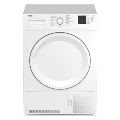 Beko DCU7235BX wasdroger Vrijstaand Voorlader 7 kg Wit