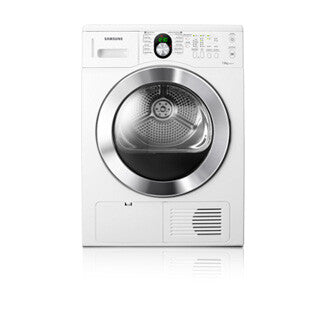 Samsung SDC35701 wasdroger Vrijstaand Voorlader 7 kg Chroom, Wit