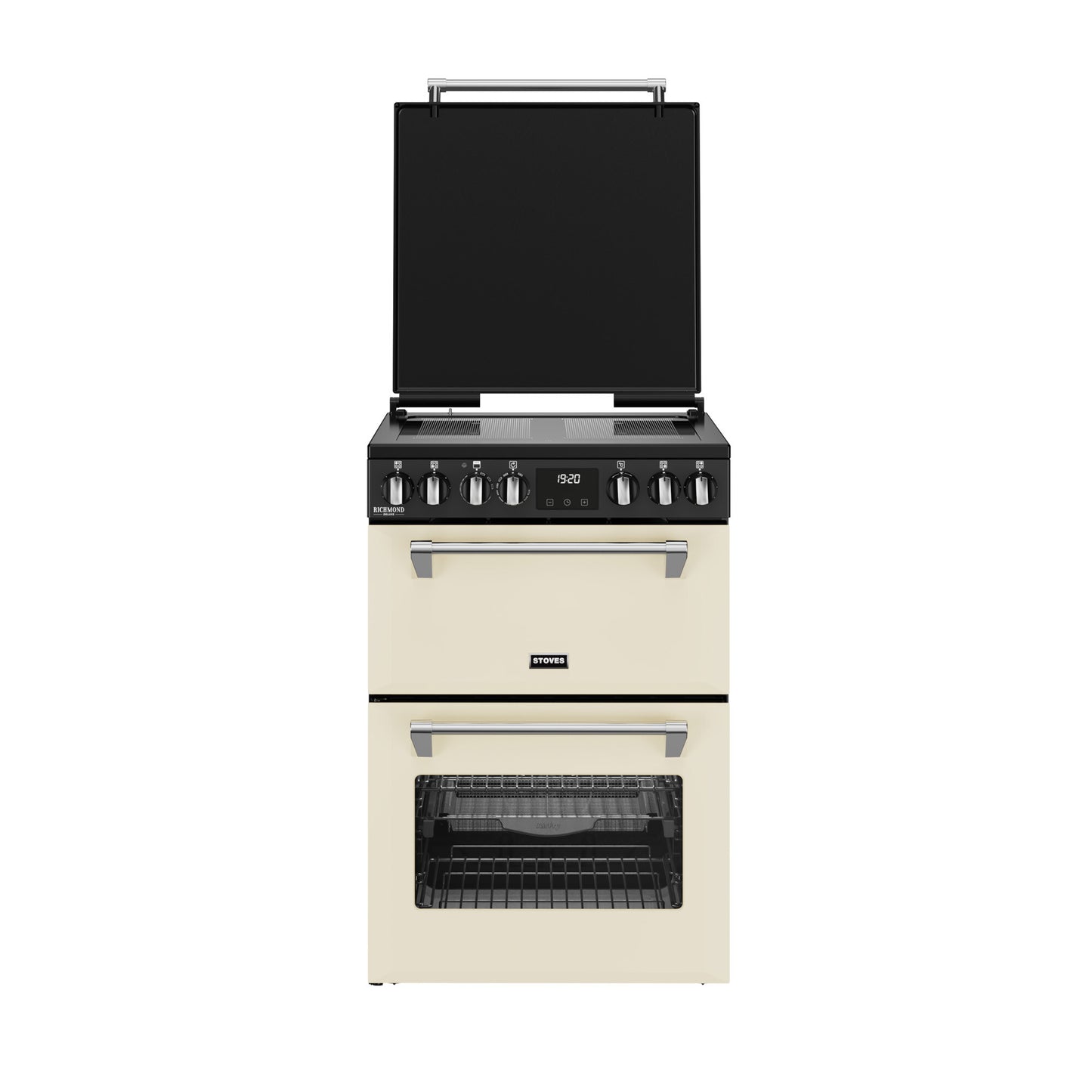 Stoves 444411848 fornuis Vrijstaand fornuis Electrisch Inductiekookplaat zones Crème
