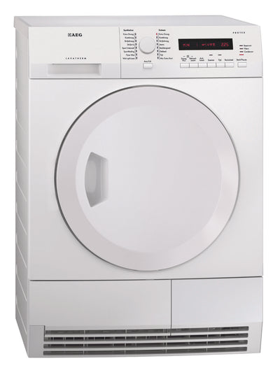 AEG T75280AC wasdroger Vrijstaand Voorlader 8 kg Wit
