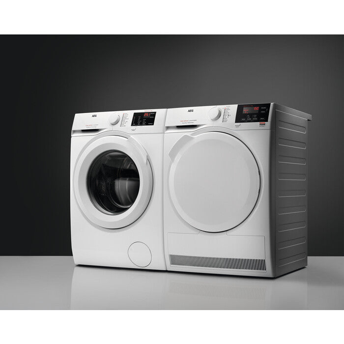AEG T7DBN611 wasdroger Vrijstaand Voorlader 7 kg Wit