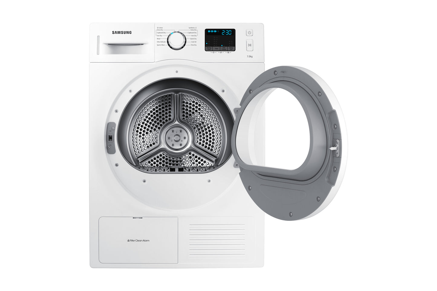 Samsung DV70F5E0HGW wasdroger Vrijstaand Voorlader 7 kg Wit