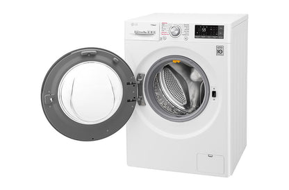 LG F4J7VY2WD wasmachine Voorlader 9 kg 1400 RPM Wit