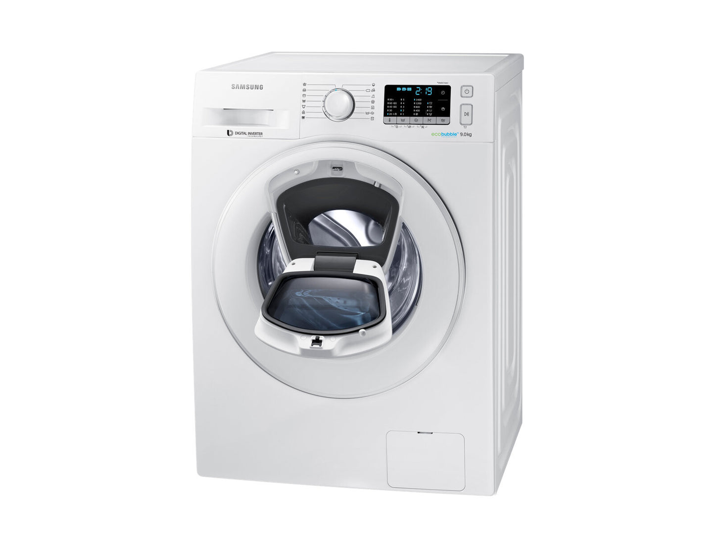 Samsung WW5500 wasmachine Voorlader 9 kg 1400 RPM Wit