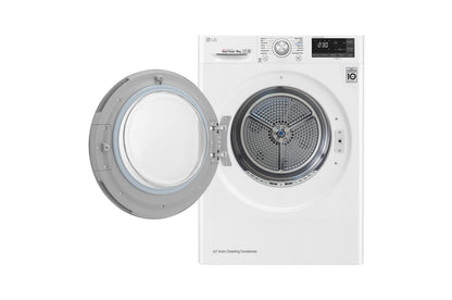 LG RC90U2AV2W wasdroger Vrijstaand Voorlader 9 kg Wit