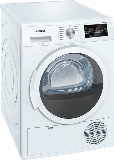 Siemens WT46G4G0 wasdroger Vrijstaand Voorlader 9 kg Wit