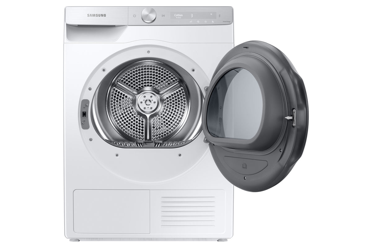 Samsung DV90T8240SH wasdroger Vrijstaand Voorlader 9 kg Wit