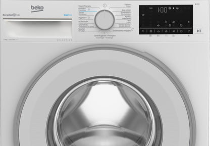 Beko B3WT5841WS2 wasmachine Voorlader 8 kg 1400 RPM Wit