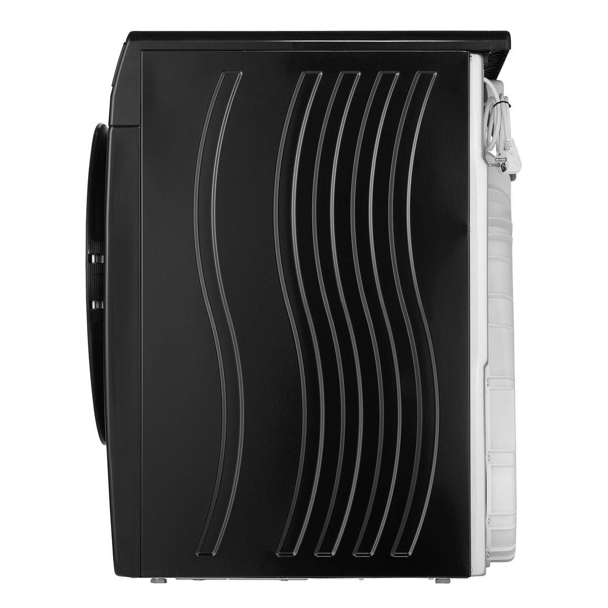 Inventum VDW9001B wasdroger Vrijstaand Voorlader 9 kg Zwart