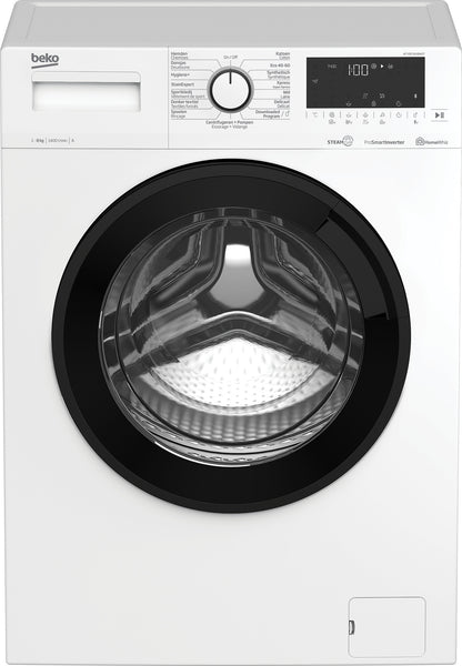 Beko WTV8716XBWST wasmachine Voorlader 8 kg 1400 RPM Wit