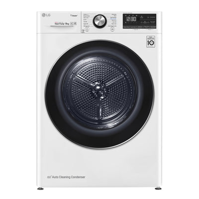 LG RC90V9AV2W wasdroger Vrijstaand Voorlader 9 kg Wit