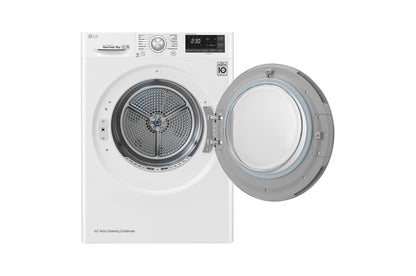 LG RC90U2AV2W wasdroger Vrijstaand Voorlader 9 kg Wit