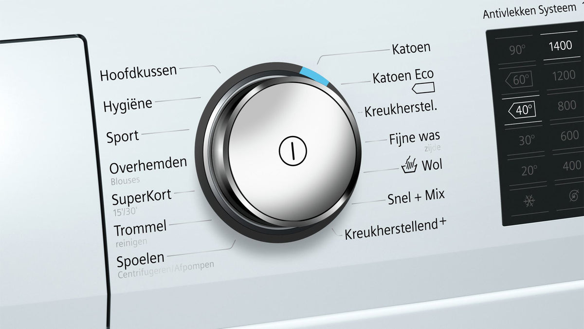 Siemens iQ500 WM14T590NL wasmachine Voorlader 8 kg 1400 RPM Wit