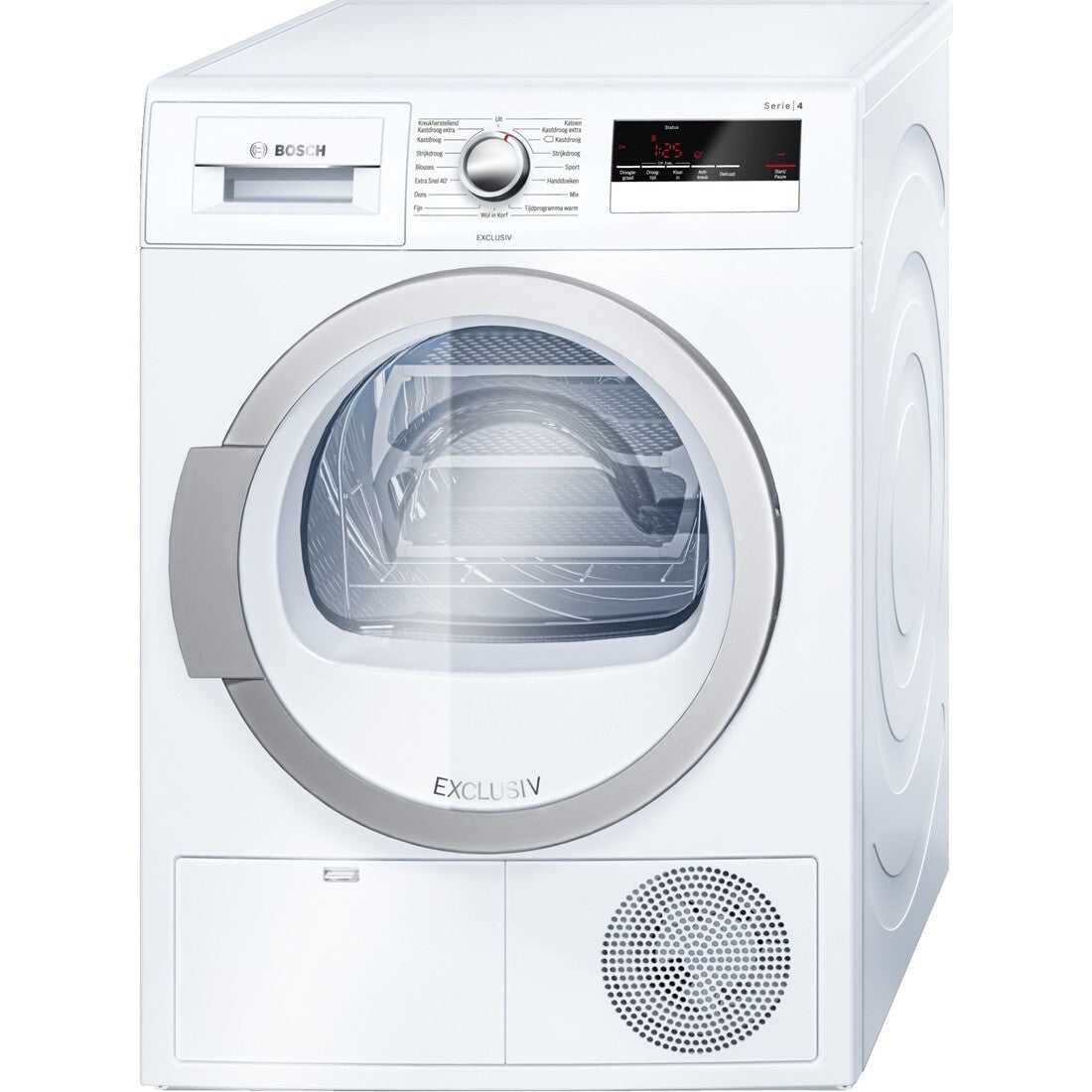 Bosch WTH85281NL wasdroger Vrijstaand Voorlader 7 kg Wit