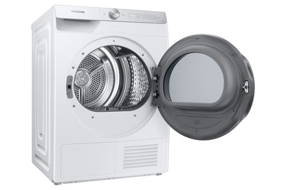 Samsung DV90T8240SH wasdroger Vrijstaand Voorlader 9 kg Wit