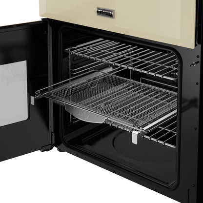 Stoves 444411848 fornuis Vrijstaand fornuis Electrisch Inductiekookplaat zones Crème