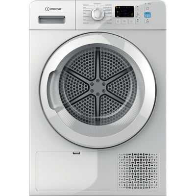 Indesit YTNL CM10 8B wasdroger Vrijstaand Voorlader 8 kg Wit