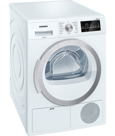 Siemens WT46G400NL wasdroger Vrijstaand Voorlader 8 kg Wit