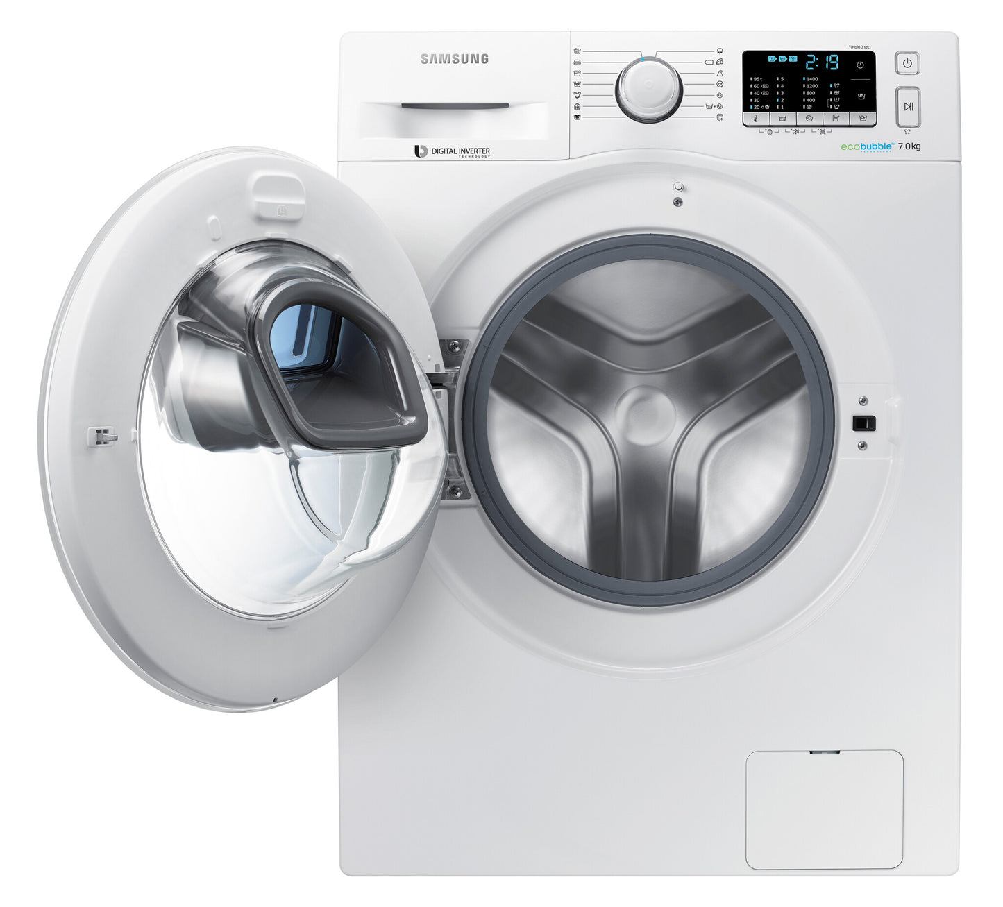 Samsung WW70K5400WW wasmachine Voorlader 7 kg 1400 RPM Wit
