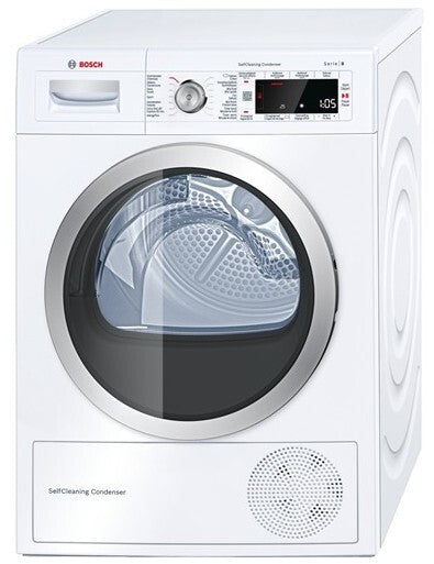 Bosch Serie 8 WTW877W0FG wasdroger Vrijstaand Voorlader 8 kg Wit