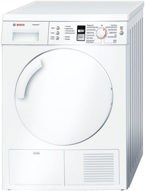 Bosch WTE843A5 wasdroger Vrijstaand Voorlader 7 kg Wit