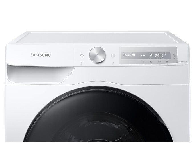 Samsung WD90T634ABH Was-droogcombinatie Vrijstaand Voorlader Wit