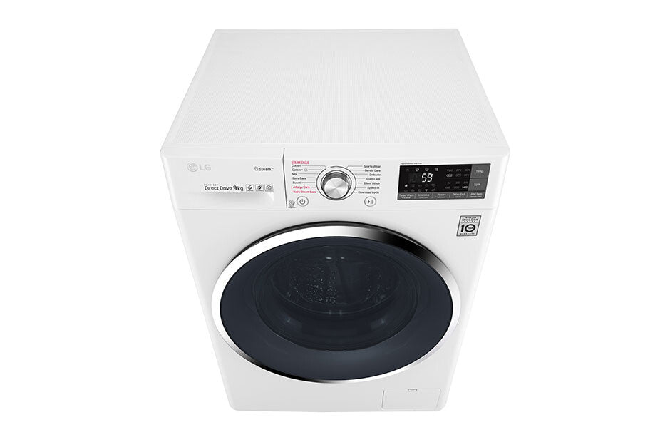 LG F4J7VY2WD wasmachine Voorlader 9 kg 1400 RPM Wit