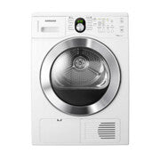 Samsung SDC35701 wasdroger Vrijstaand Voorlader 7 kg Chroom, Wit