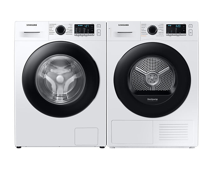 Samsung DV80TA220AE wasdroger Vrijstaand Voorlader 8 kg Wit