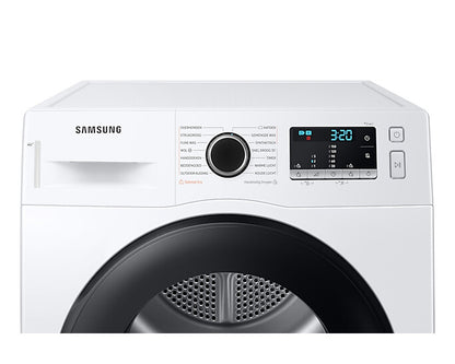Samsung DV80TA220AE wasdroger Vrijstaand Voorlader 8 kg Wit