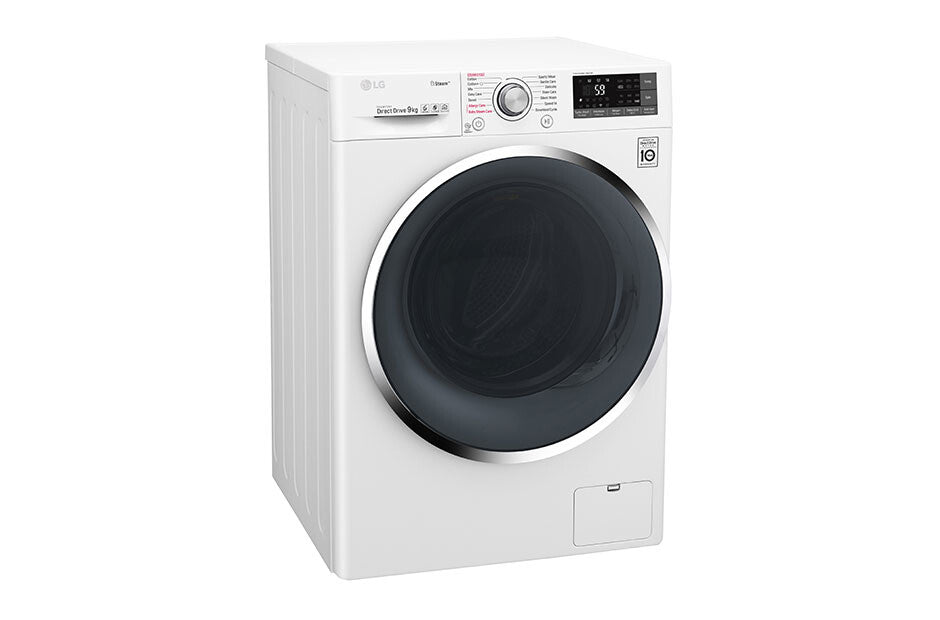 LG F4J7VY2WD wasmachine Voorlader 9 kg 1400 RPM Wit