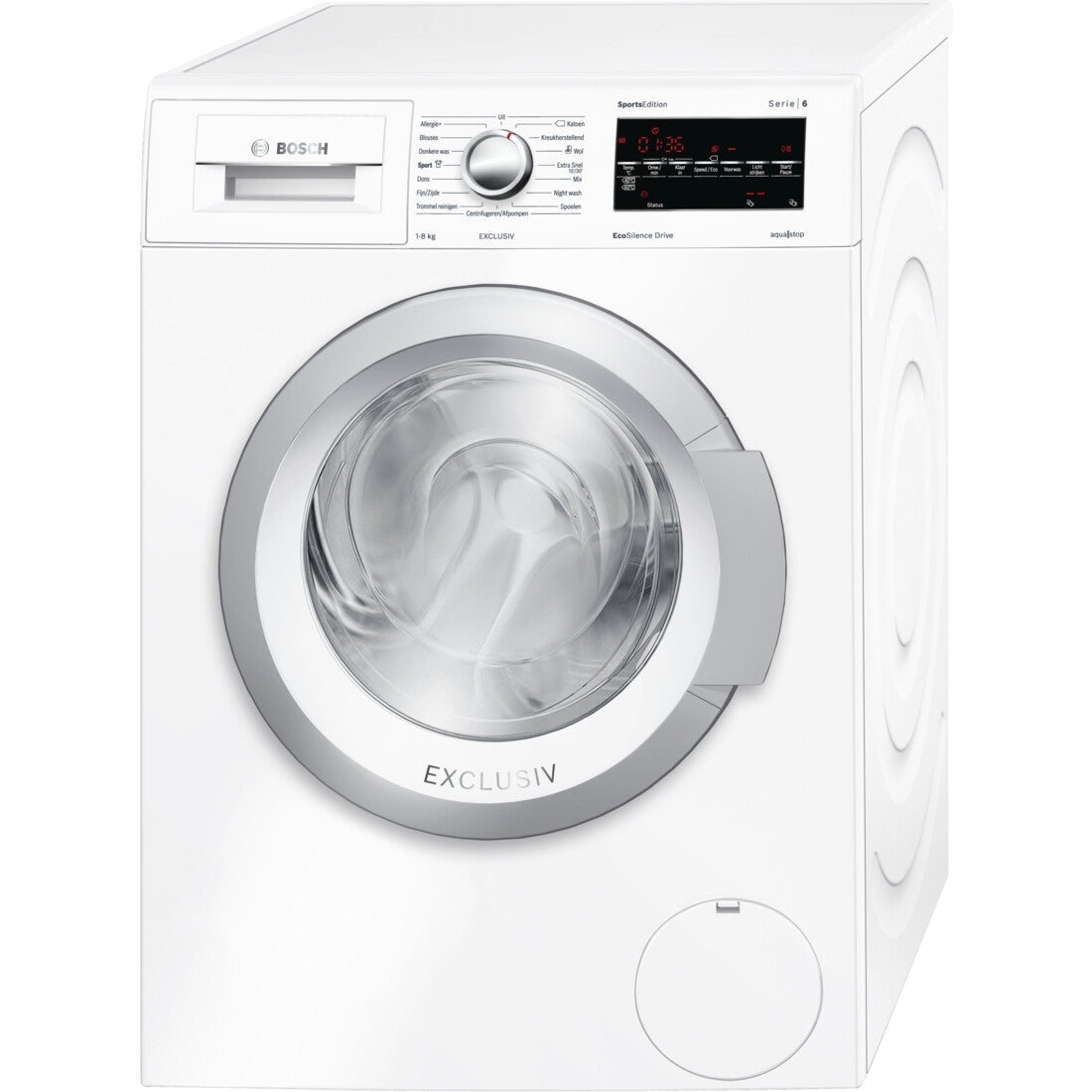 Bosch Serie 6 WAT28490NL wasmachine Voorlader 8 kg 1400 RPM Wit