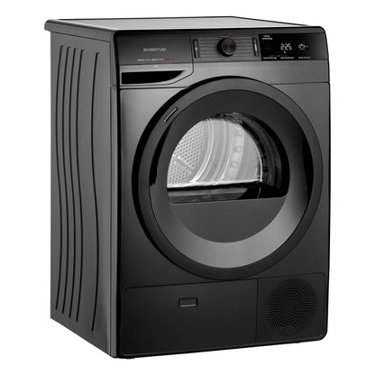 Inventum VDW9001B wasdroger Vrijstaand Voorlader 9 kg Zwart