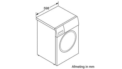 Siemens WM16W542NL wasmachine Voorlader 9 kg 1600 RPM Wit