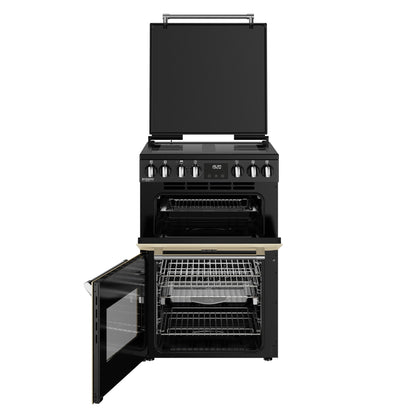Stoves 444411848 fornuis Vrijstaand fornuis Electrisch Inductiekookplaat zones Crème