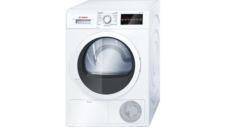 Bosch Serie 6 WTG86400NL wasdroger Vrijstaand Voorlader 8 kg Wit