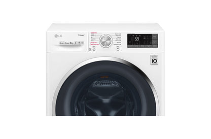 LG F4J7VY2WD wasmachine Voorlader 9 kg 1400 RPM Wit