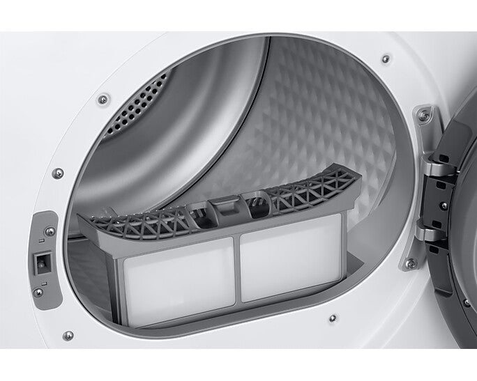 Samsung DV80TA220AE wasdroger Vrijstaand Voorlader 8 kg Wit