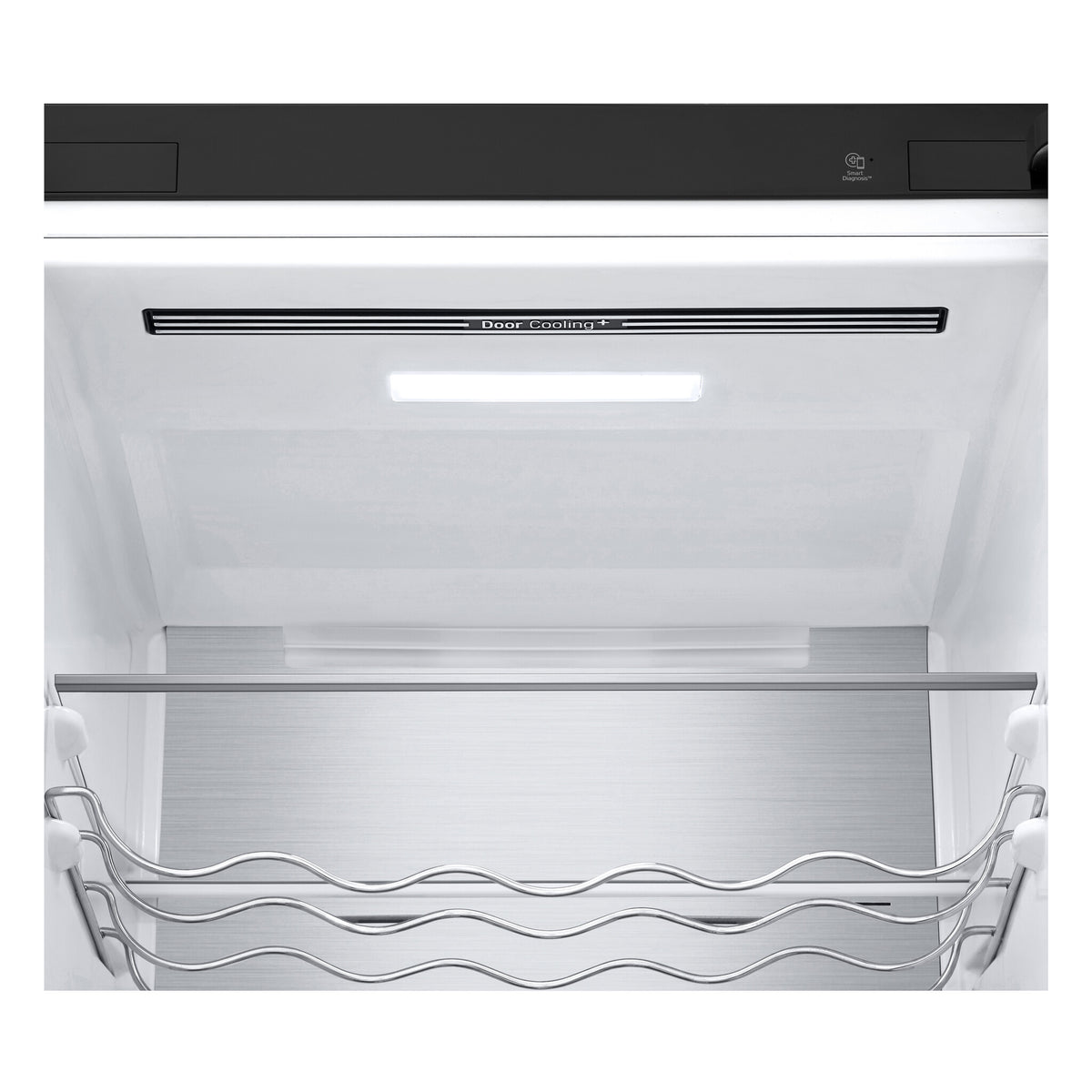 LG GBB72MCUGN koel-vriescombinatie Vrijstaand 384 l Zwart