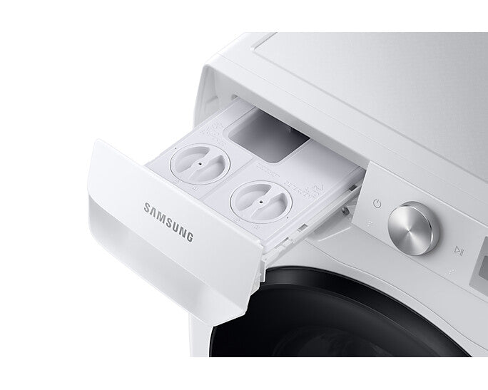 Samsung WD90T634ABH Was-droogcombinatie Vrijstaand Voorlader Wit