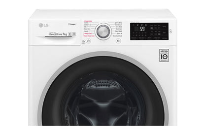 LG FH4J6QS7 wasmachine Voorlader 7 kg 1400 RPM Wit
